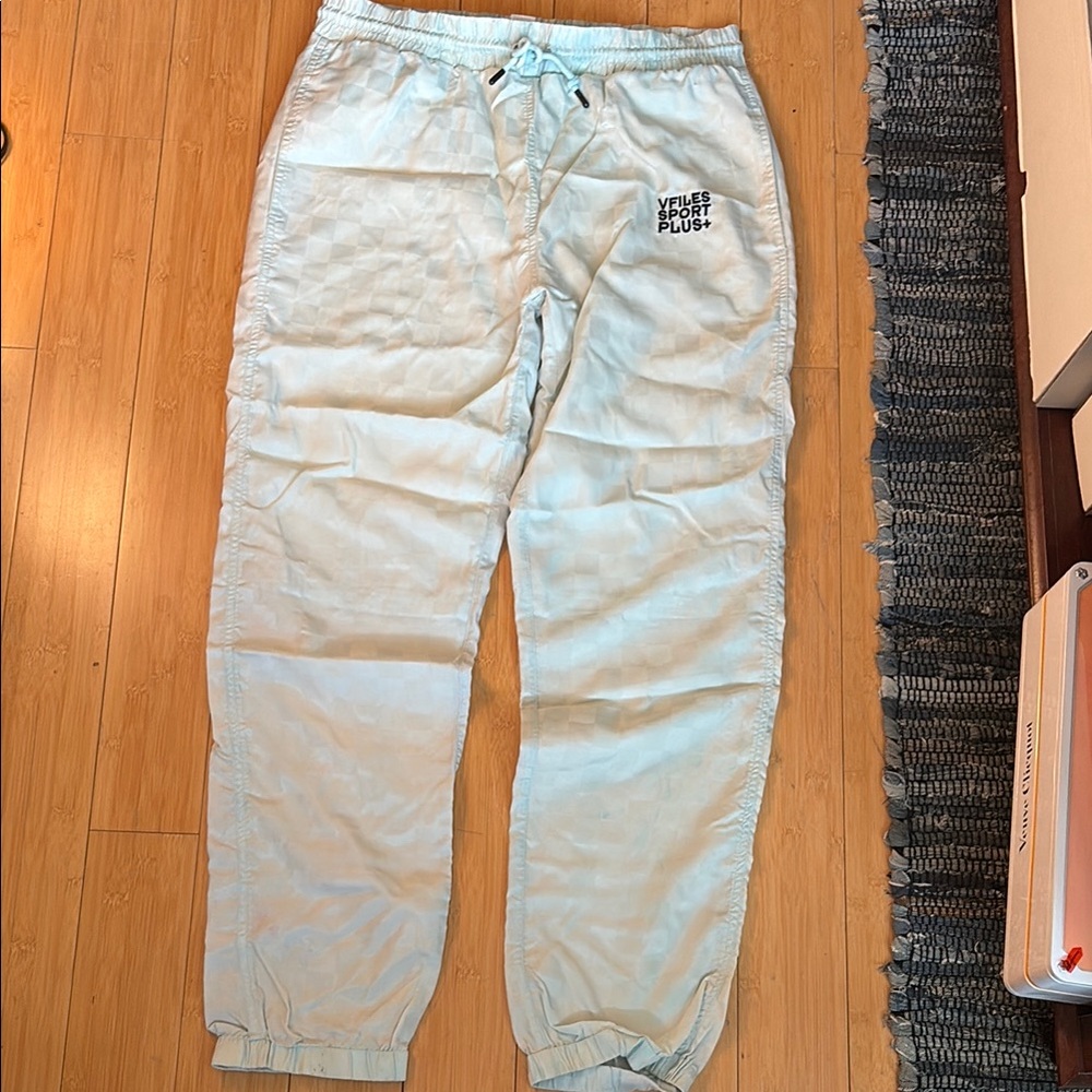 V Files brand Blue Jogger Sweatpants with baggy Fit - worn in!